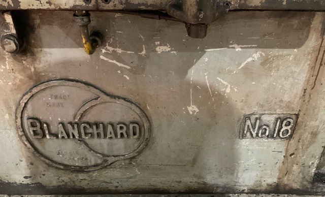 Blanchard #18, vertical rotary surface grinder, 42" chuck, 35 HP, 40" swing, 18" under wheel - Image 9