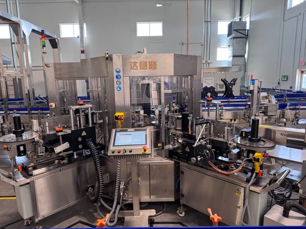 Tech-long #TLModule-720-9E-D-0200-AA-LR, High Speed Labeling Machine, 1000-8000 LPH, PLC, 480 V. - Image 1