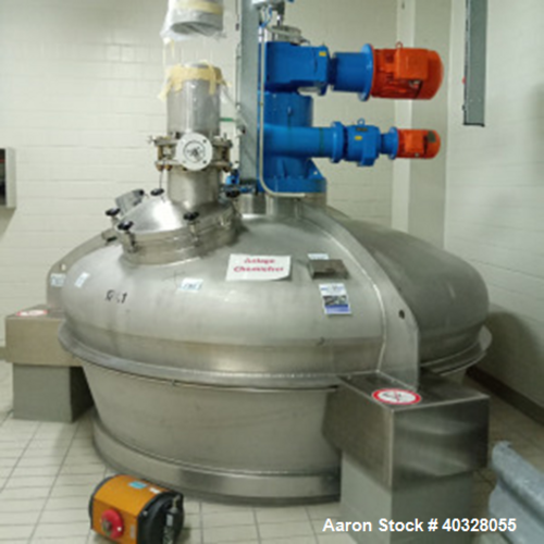 326.6 cu.ft. A. Bolz #MF400, Vert Conical Batch Mixer, hanging, 4000L Working Capacity, 316 Stainless Steel - Image 3