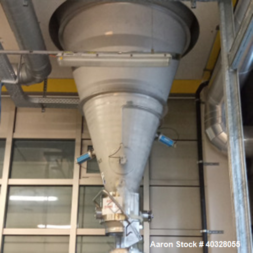 326.6 cu.ft. A. Bolz #MF400, Vert Conical Batch Mixer, hanging, 4000L Working Capacity, 316 Stainless Steel - Image 4