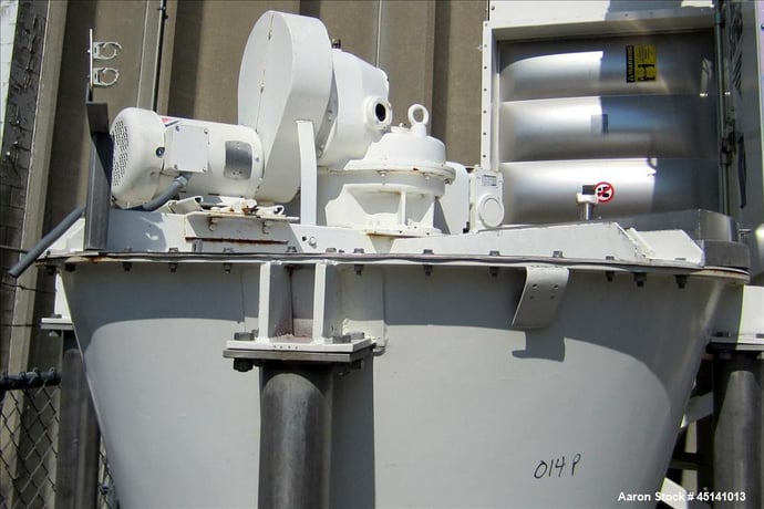 Hosokawa, Vrieco #DBXE-1000R, Nauta Mixer, 304 Stainless Steel, Vortex Gate Valve, 86" x 60" x 16", 1974 - Image 3