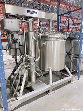 Scott #HRSCR-HLK, Vacuum Mixing System, Stainless Steel, 35.7" diameter x 38.4" straight side, dish top & - Image 3