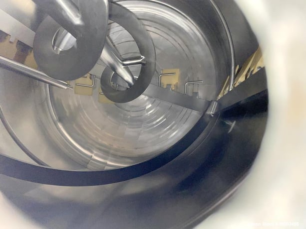 Scott #HRSCR-HLK, Vacuum Mixing System, Stainless Steel, 35.7" diameter x 38.4" straight side, dish top & - Image 5