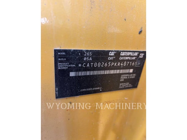 Cat 265, Skid Steer Loader, 15 hours, S/N: KR407165, 2025 - Image 6