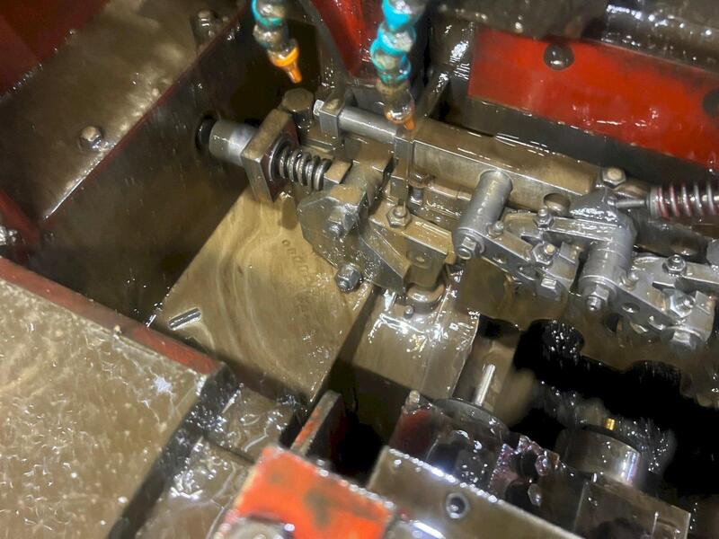 3/8" x 2.9" National Formax #FX33M, medium stroke, 3 die, progressive header, 300 PPM, 1990 - Image 6