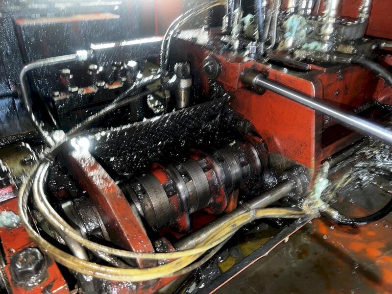 3/8" x 2.9" National Formax #FX33M, medium stroke, 3 die, progressive header, 300 PPM, 1990 - Image 8