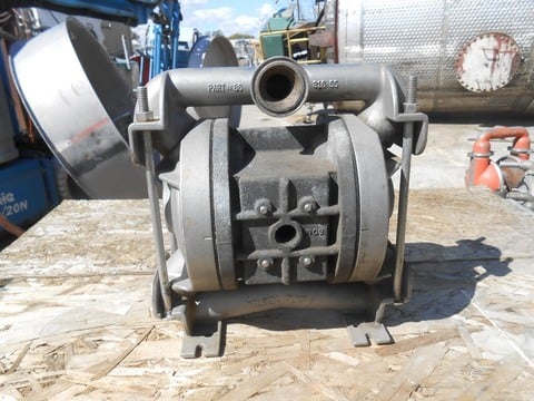 1" Wilden #M-2, diaphragm pump, 316 Stainless Steel - Image 1