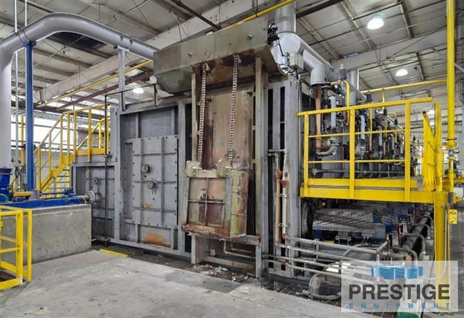 16" SXP, seamless walking beam annealing furnace, infeed roller belts, outfeed conveyance, 2100&deg;F, 2016 - Image 3