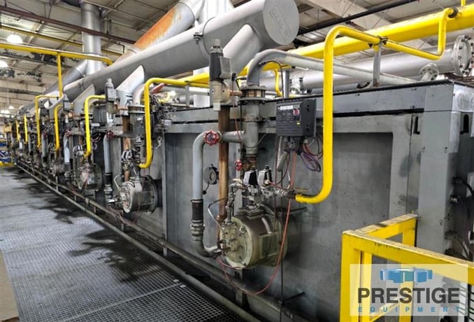 16" SXP, seamless walking beam annealing furnace, infeed roller belts, outfeed conveyance, 2100&deg;F, 2016 - Image 5