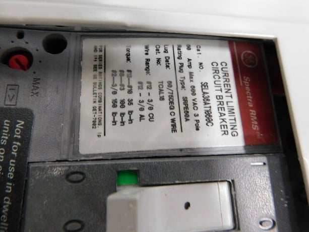 1200 Amp. General Electric, Spectra Series, panelboard, 44W 89H, 3 wire, 480 Volts, 3 phase - Image 8