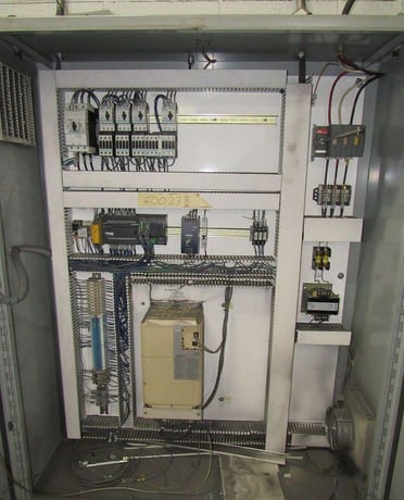 7 cu.ft. Wheelabrator #TMR-7, Rubber Belt Tumblast, Just Serviced, Includes New Spare Belt - Image 7