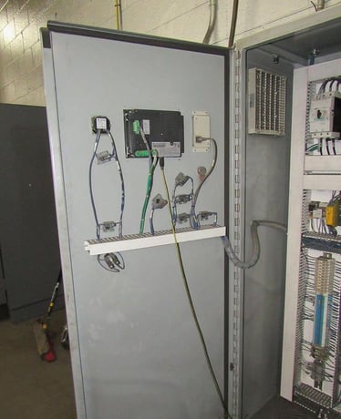 7 cu.ft. Wheelabrator #TMR-7, Rubber Belt Tumblast, Just Serviced, Includes New Spare Belt - Image 8
