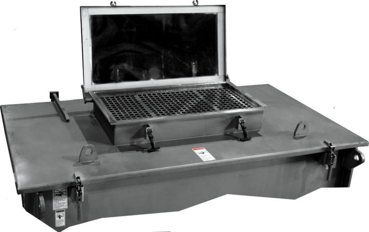 195 Paul O Abbe #RB-195, Double Spiral Ribbon Blender,, 56.7" width x 118.2" L x 62.6" D trough, 304 - Image 6