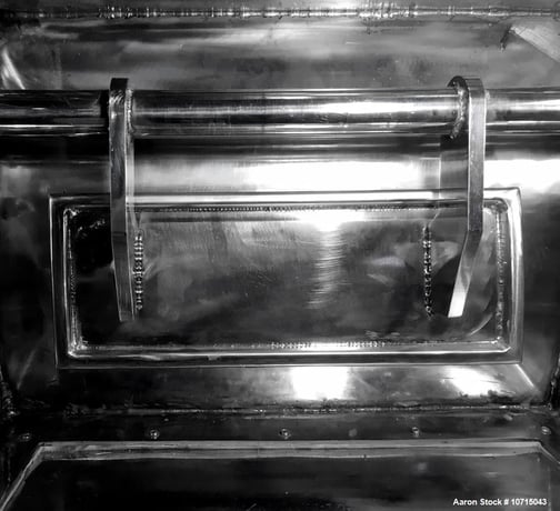 15 Paul O Abbe #RB-15, Double Ribbon Blender,, 24.4" width x 48.9" L x 28.8" D trough, 304 Stainless Steel - Image 5