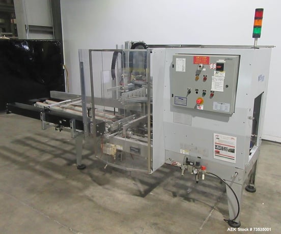 Wexxar Belcor #615T, Auto Case Erector, w/ Bottom Sealer, 25 CPM, 16-38" width x 12-29" H x 10-22" L case - Image 2