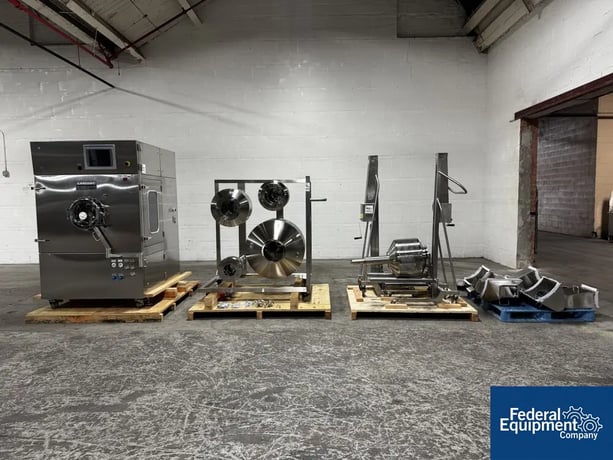 Ohara #LCIIX-Labcoat, coating pan, Stainless Steel, AB controls, 460 V., 2017 - Image 1