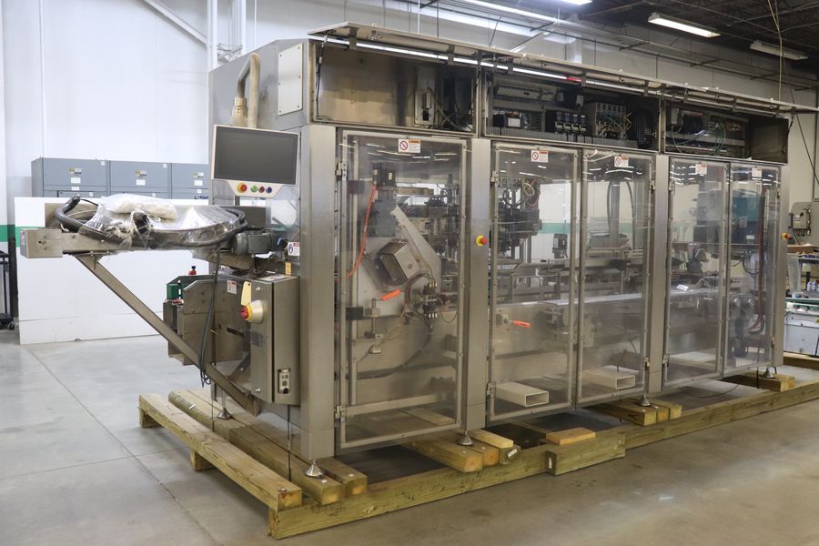 Syntegon #MEC, 12" pitch endload cartoner, demo model, low hours, 2021 - Image 2
