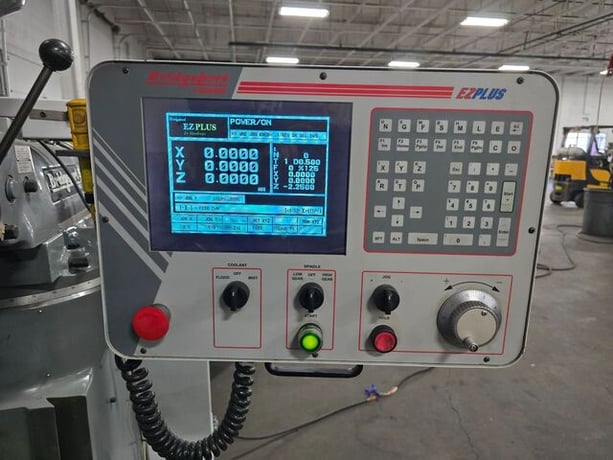 Bridgeport, Hardinge #Series-I, 9" x48" tb l., 2 HP, 30" X, 15" Y, 12" Z, 60-4200 RPM, R-8, Bridgeport EZ - Image 6