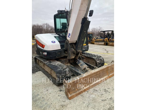 Bobcat E88, Excavator, 969 hours, S/N: B4NM11097, 2021 - Image 2