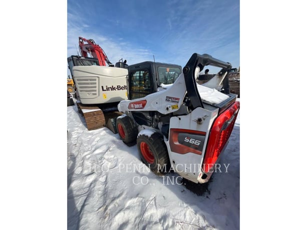 Bobcat S66, Skid Steer Loader, 134 hours, S/N: B4SA14121, 2022 - Image 4