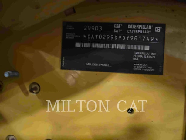 Cat 299D3, Skid Steer Loader, 2113 hours, S/N: DY901749, 2020 - Image 6