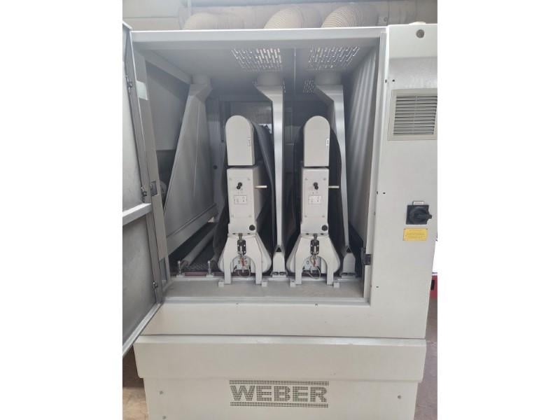 43" Weber #KSF-2-1100, 2-head wide belt sander, 2006 - Image 3