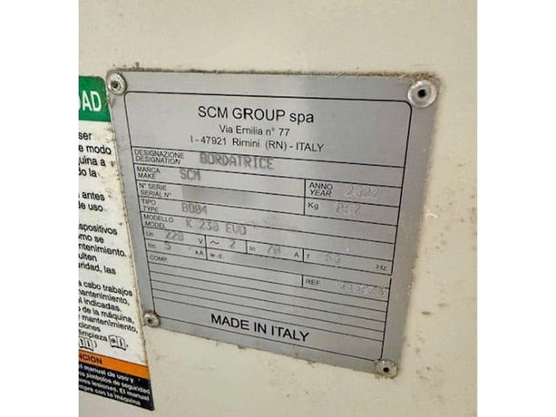 SCM #Olimpic-K230R-EVO, edgebander w/ pre-mill, 2022 - Image 8