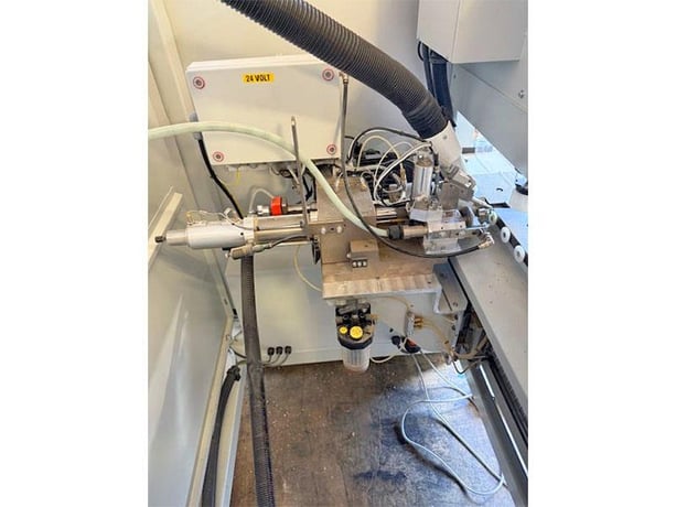 Omal #Velox-1300, CNC bore, glue & dowel inserter, PLC Control, 2023 - Image 3