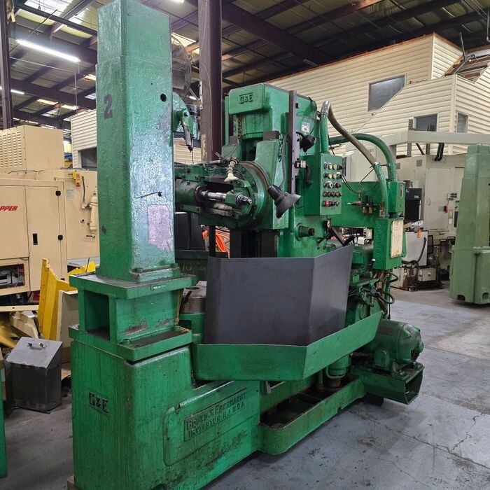 Gould & Eberhardt #24H, gear hobber, 24" max diameter gear, 18" table high tailstock with 44" under center - Image 3