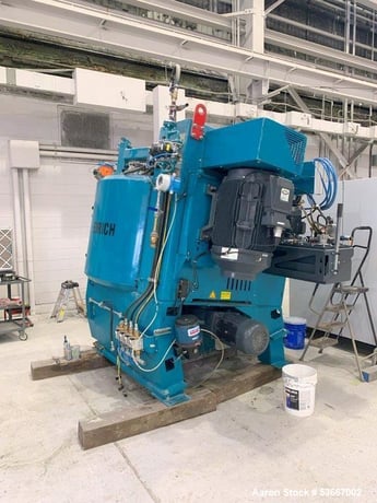 600 liter Eirich #R16, High Intensity Mixer, 75HP, 480 V., Bottom Discharge, upgraded top cleaning, 2021 - Image 4