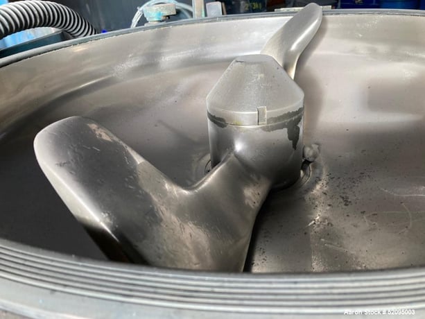 600 liter Mixaco #CM-600D, Container Mixer, 40 HP, 380 V., Stainless Steel, 1992 - Image 4
