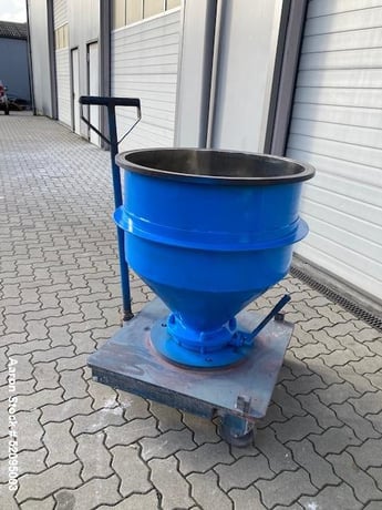 600 liter Mixaco #CM-600D, Container Mixer, 40 HP, 380 V., Stainless Steel, 1992 - Image 6