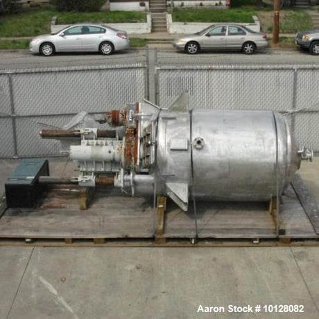 400 gallon Buhler, Vacuum Mixer, 1500 liter, Stainless Steel, 1995, AS IS - Image 2
