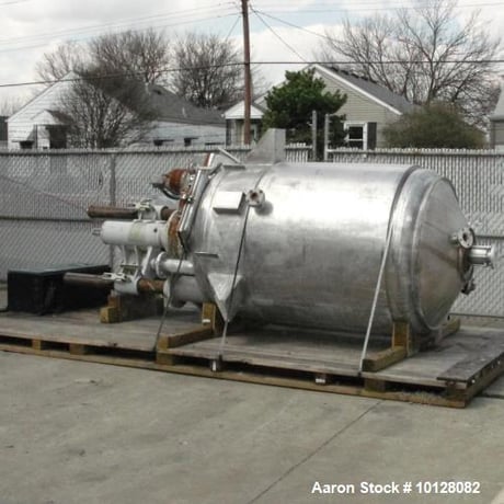 400 gallon Buhler, Vacuum Mixer, 1500 liter, Stainless Steel, 1995, AS IS - Image 3