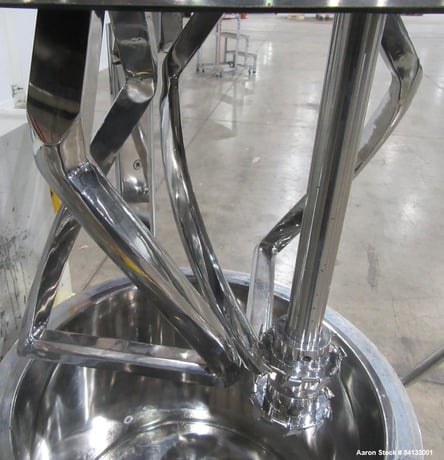13 gallon Jaygo #TDPMD-50, Double Planetary Mixer, 50L, High-Viscosity Processing, 7/4 HP, VFD, 2009 - Image 8