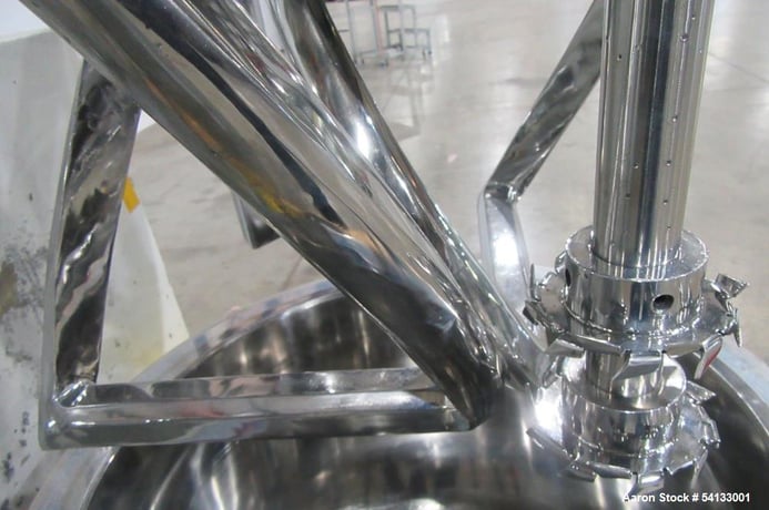 13 gallon Jaygo #TDPMD-50, Double Planetary Mixer, 50L, High-Viscosity Processing, 7/4 HP, VFD, 2009 - Image 9