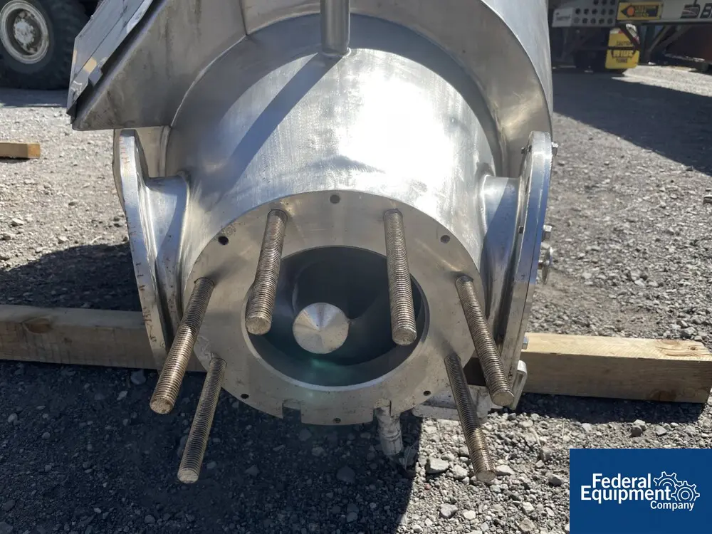 10.2 cu.ft. J.H. Day #FA-10, Nauta Mixer, 304 Stainless Steel, 125 psi jacketed, 1981 - Image 7