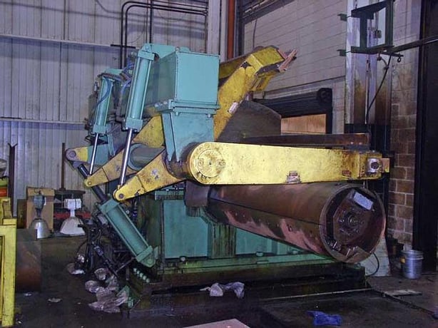 80000 lb. Pro-Eco recoiler, 78" width, 24"-30" ID, 300 HP 2 speed gearbox - Image 2