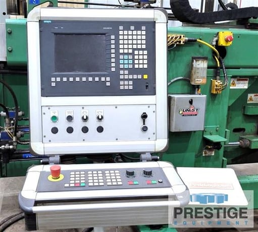 Peddinghaus #PCD-1100/3B, 3-spindle beam drill, Seimens 840Di, programmable spindle feeds, 2013 - Image 2