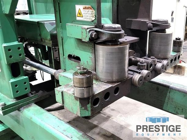 Peddinghaus #PCD-1100/3B, 3-spindle beam drill, Seimens 840Di, programmable spindle feeds, 2013 - Image 7
