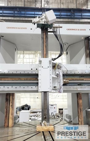 Giddings & Lewis #VTC-2500, CNC vertical boring mill with ram & side head, G &L 8000 Control, 30 ATC, 100 HP - Image 5