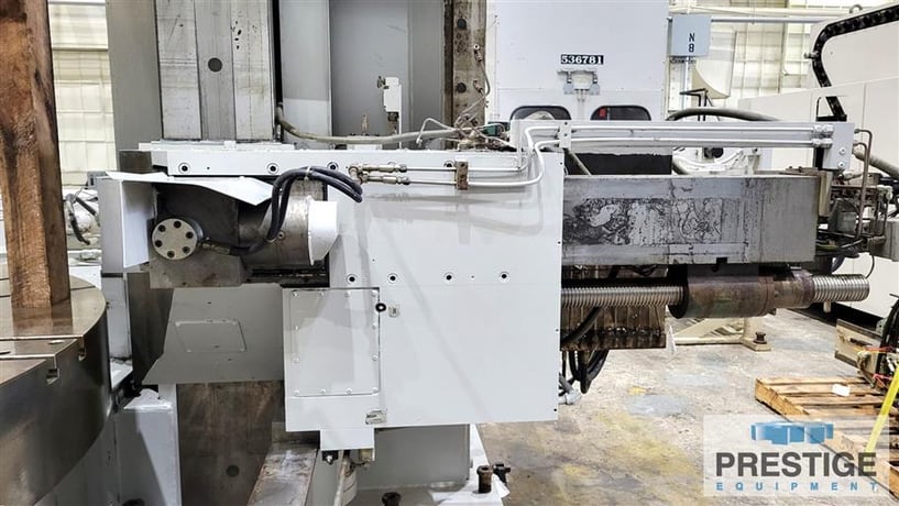 Giddings & Lewis #VTC-2500, CNC vertical boring mill with ram & side head, G &L 8000 Control, 30 ATC, 100 HP - Image 8