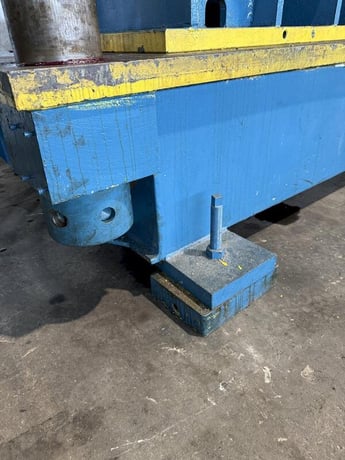 100 Ton, Dake #18-255, hydraulic 4-post spotting press, 36" stroke - Image 10