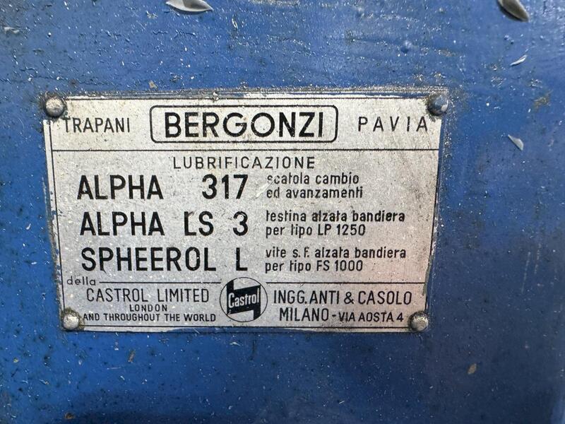 3' -9" Bergonzi #1000, radial arm drill - Image 3