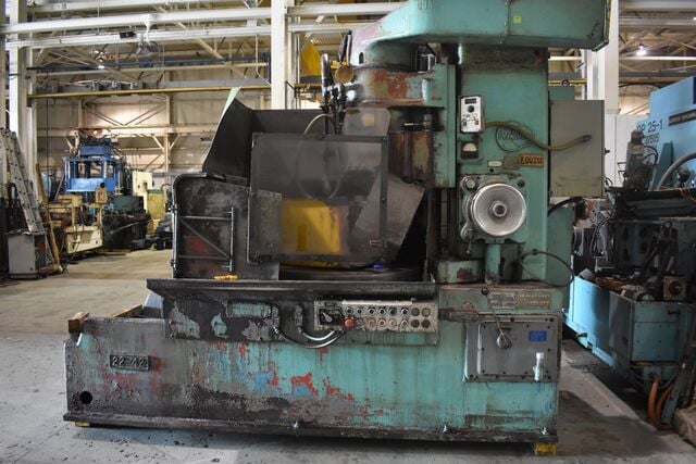 Blanchard #22-42, vertical rotary surface grinder, 48" swing, 42" chkl, 22" wheel diameter, 23" under wheel - Image 1