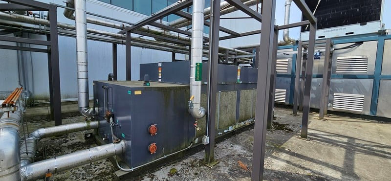60 Ton, ICS Electronics, Glycol chiller with safety switch, HFC 407 refrigerant, new surplus - Image 3