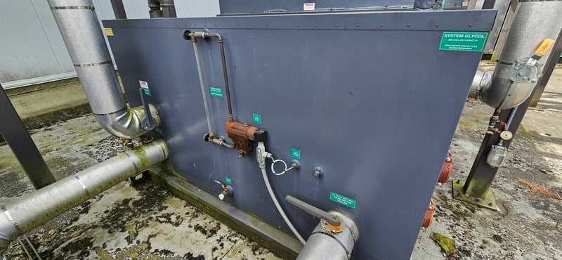 60 Ton, ICS Electronics, Glycol chiller with safety switch, HFC 407 refrigerant, new surplus - Image 5
