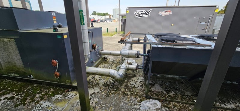 60 Ton, ICS Electronics, Glycol chiller with safety switch, HFC 407 refrigerant, new surplus - Image 7