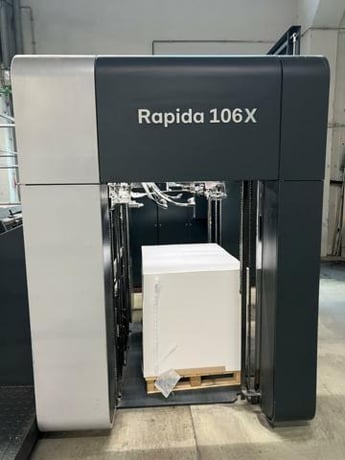KBA #Rapida-106x-RDC-8-SW5+L, Sheetfed offset printer, (8) Color, Coater, 157M impressions, 18000 SPH, 2020 - Image 4