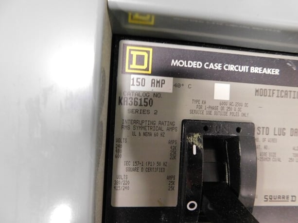 600 Amp. Square D, HCM 3691-6M, I-Line panelboard, 600 Volts - Image 9